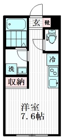 木もれ陽ショコラの物件間取画像